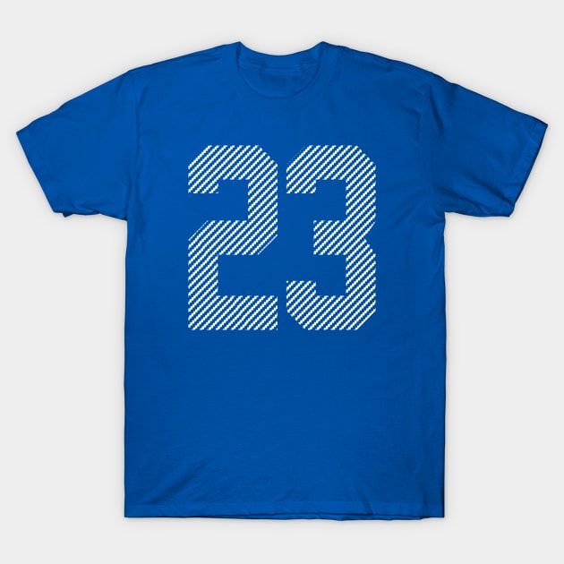 Iconic Number 23 T-Shirt by Teebevies